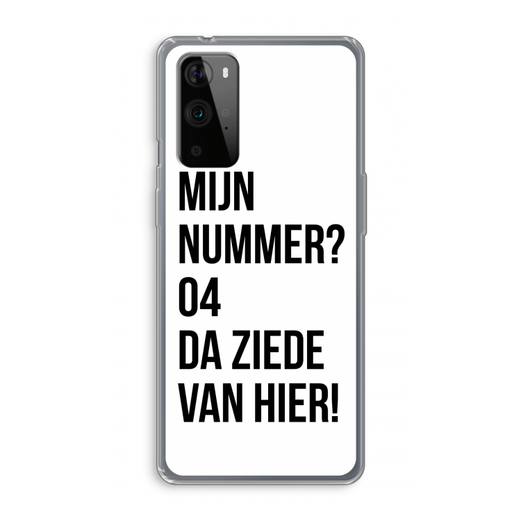 Da ziede van hier: OnePlus 9 Pro Transparant Hoesje