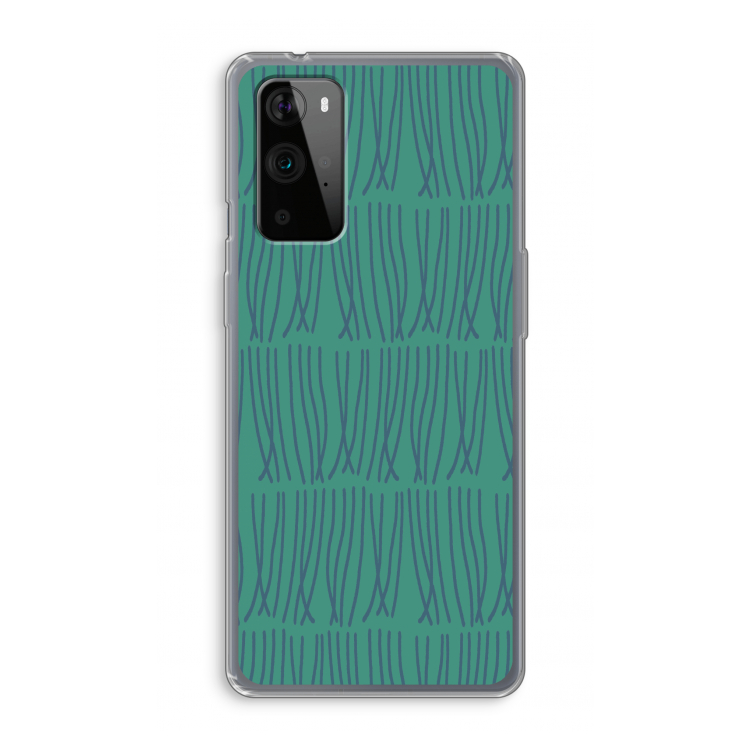 Swirls: OnePlus 9 Pro Transparant Hoesje