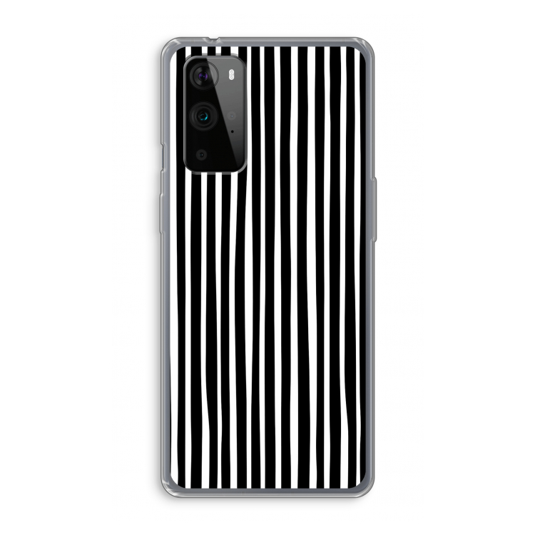 Stripes: OnePlus 9 Pro Transparant Hoesje