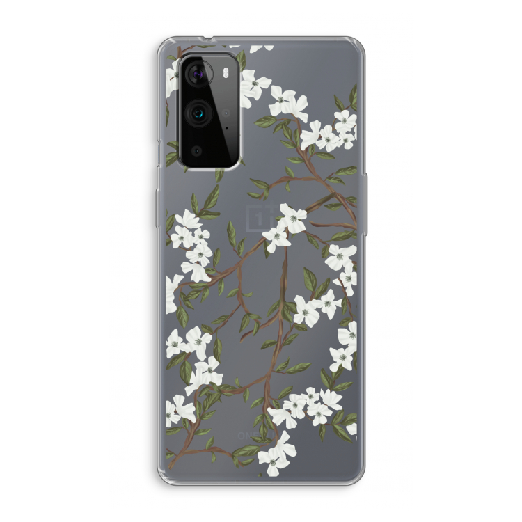 Blossoming spring: OnePlus 9 Pro Transparant Hoesje
