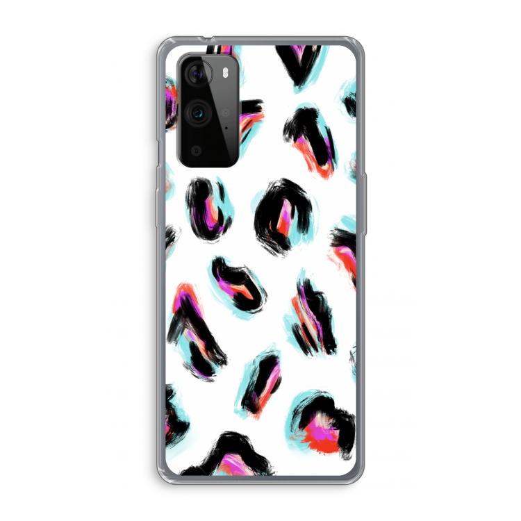 Cheetah color: OnePlus 9 Pro Transparant Hoesje