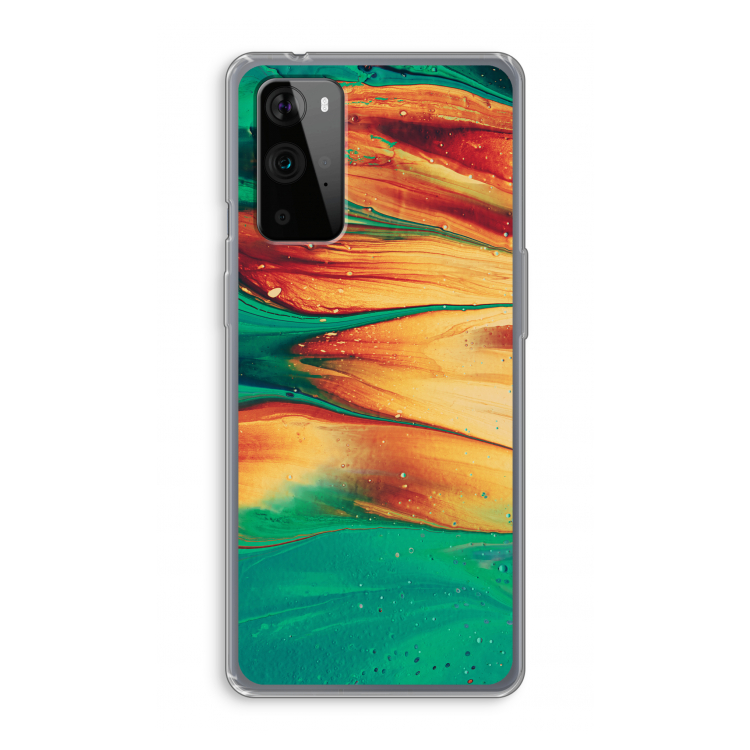 Green Inferno: OnePlus 9 Pro Transparant Hoesje