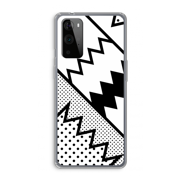 Pop Art #5: OnePlus 9 Pro Transparant Hoesje