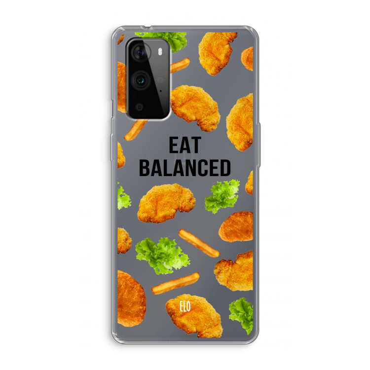 Eat Balanced: OnePlus 9 Pro Transparant Hoesje