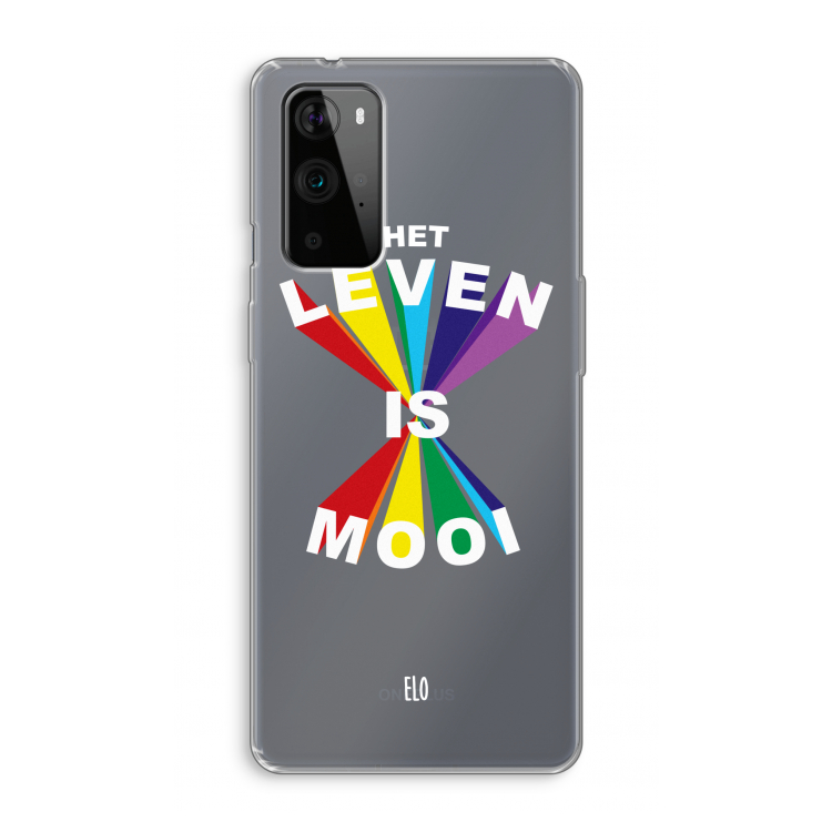 Het Leven Is Mooi: OnePlus 9 Pro Transparant Hoesje