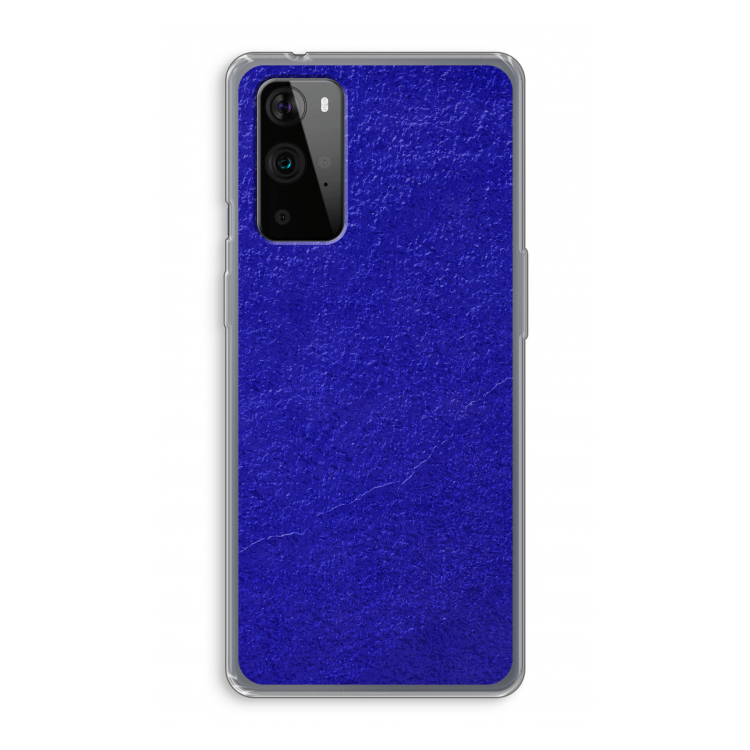 Majorelle Blue: OnePlus 9 Pro Transparant Hoesje