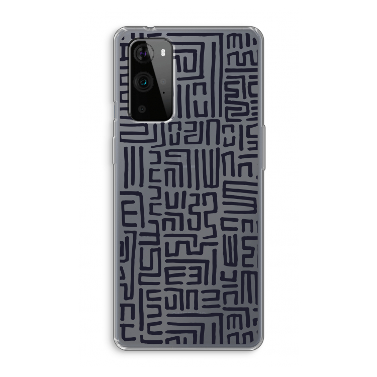 Moroccan Print: OnePlus 9 Pro Transparant Hoesje