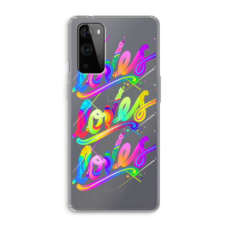 Loves: OnePlus 9 Pro Transparant Hoesje