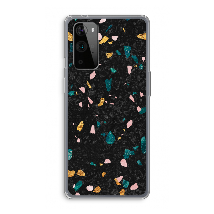 Terrazzo N°10: OnePlus 9 Pro Transparant Hoesje