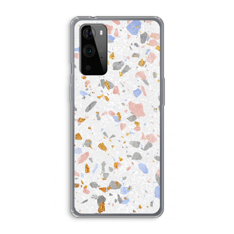 Terrazzo N°8: OnePlus 9 Pro Transparant Hoesje