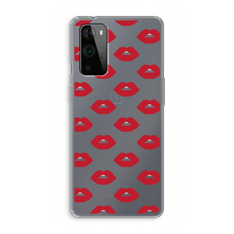Lips: OnePlus 9 Pro Transparant Hoesje