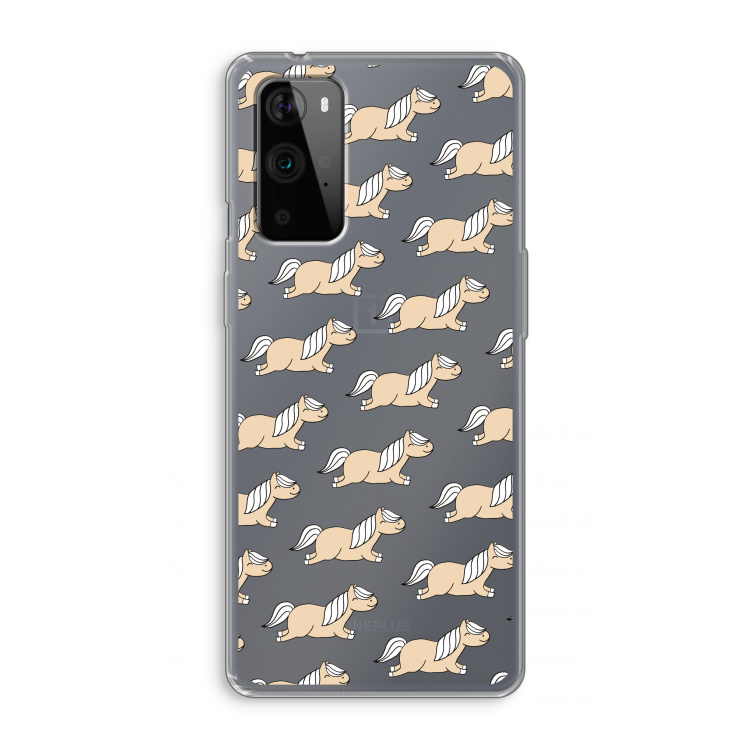 Ponys: OnePlus 9 Pro Transparant Hoesje