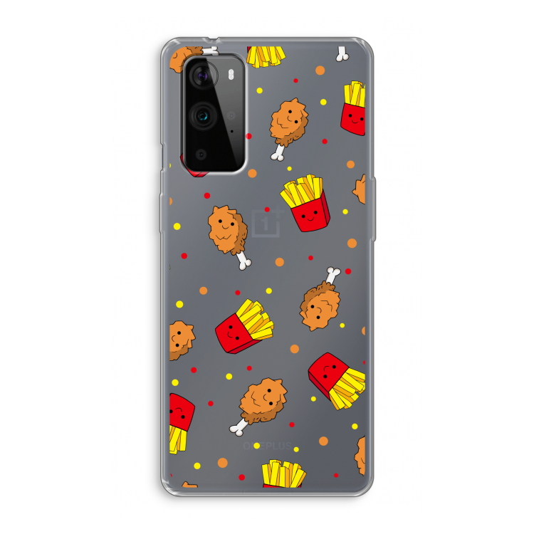 Chicken 'n Fries: OnePlus 9 Pro Transparant Hoesje