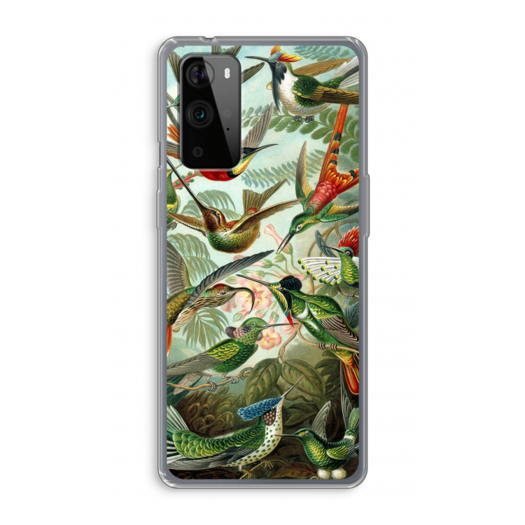Haeckel Trochilidae: OnePlus 9 Pro Transparant Hoesje