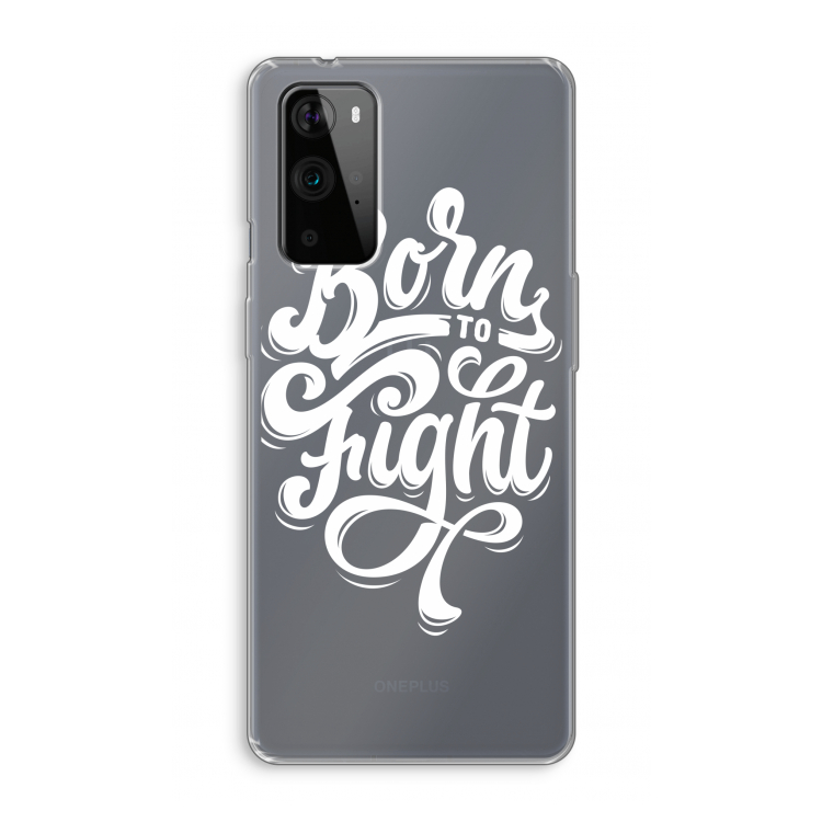 Born to Fight: OnePlus 9 Pro Transparant Hoesje