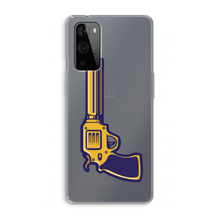 Pew Pew Pew: OnePlus 9 Pro Transparant Hoesje