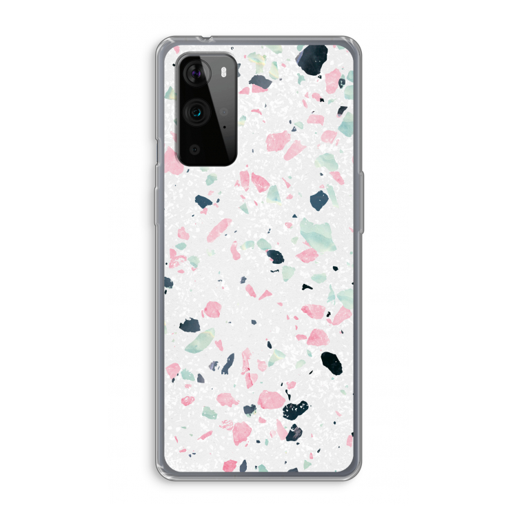 Terrazzo N°3: OnePlus 9 Pro Transparant Hoesje