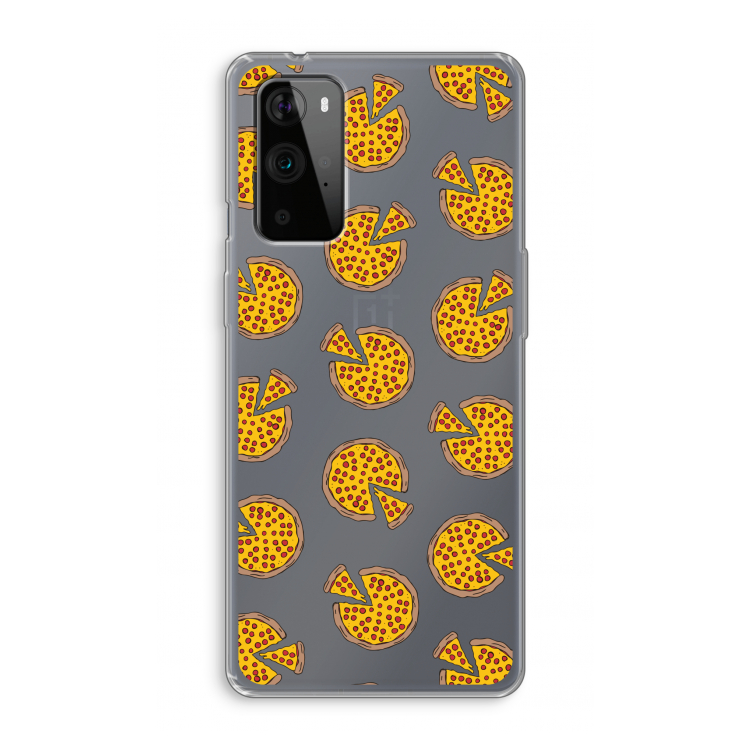 You Had Me At Pizza: OnePlus 9 Pro Transparant Hoesje