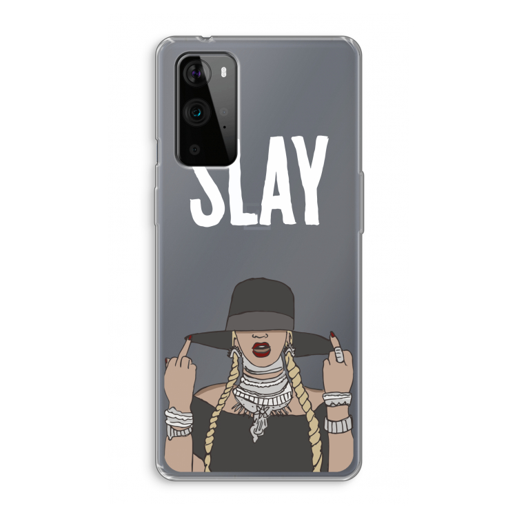 Slay All Day: OnePlus 9 Pro Transparant Hoesje