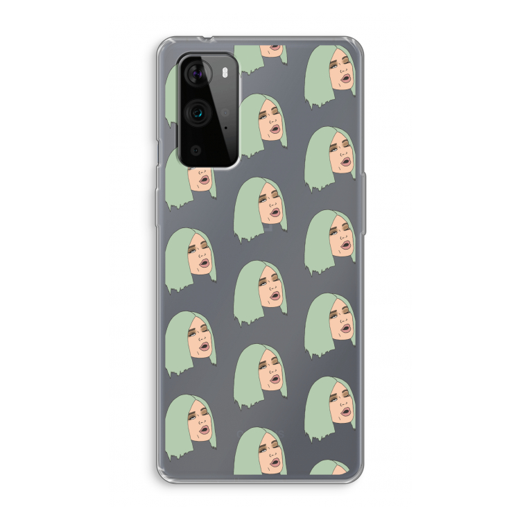 King Kylie: OnePlus 9 Pro Transparant Hoesje