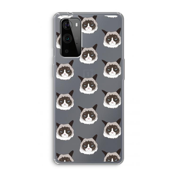 It's a Purrr Case: OnePlus 9 Pro Transparant Hoesje
