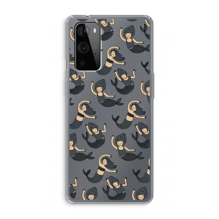 Zeemeermin: OnePlus 9 Pro Transparant Hoesje