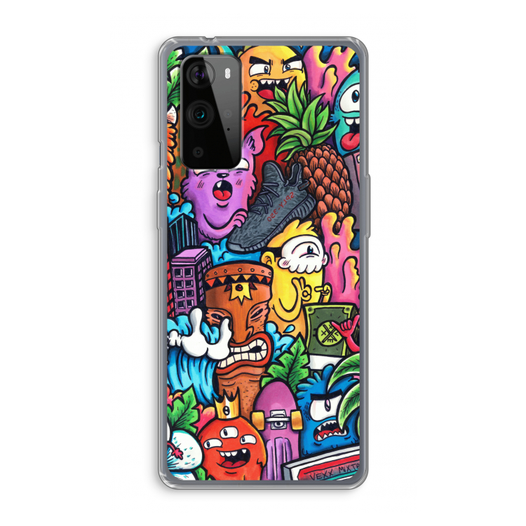 Vexx Mixtape: OnePlus 9 Pro Transparant Hoesje