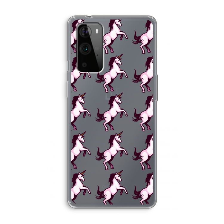 Musketon Unicorn: OnePlus 9 Pro Transparant Hoesje