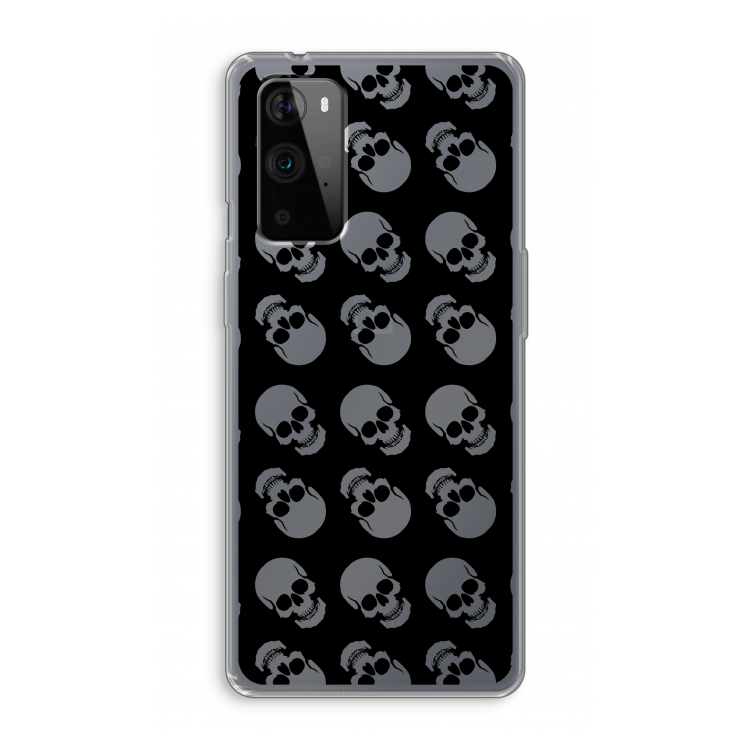Musketon Skulls: OnePlus 9 Pro Transparant Hoesje