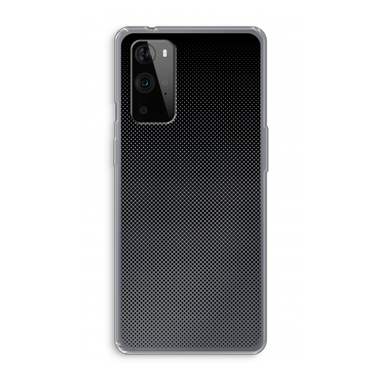 Musketon Halftone: OnePlus 9 Pro Transparant Hoesje
