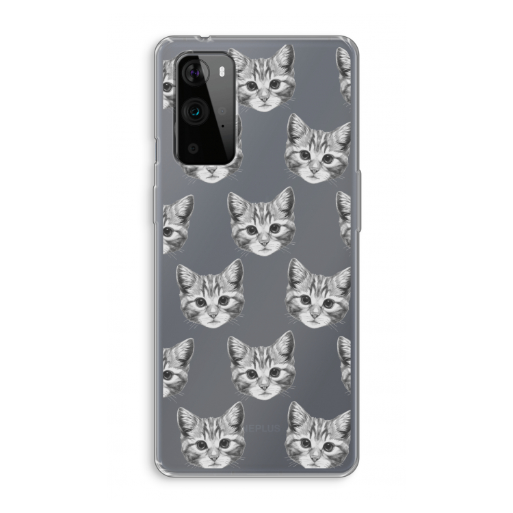 Kitten: OnePlus 9 Pro Transparant Hoesje
