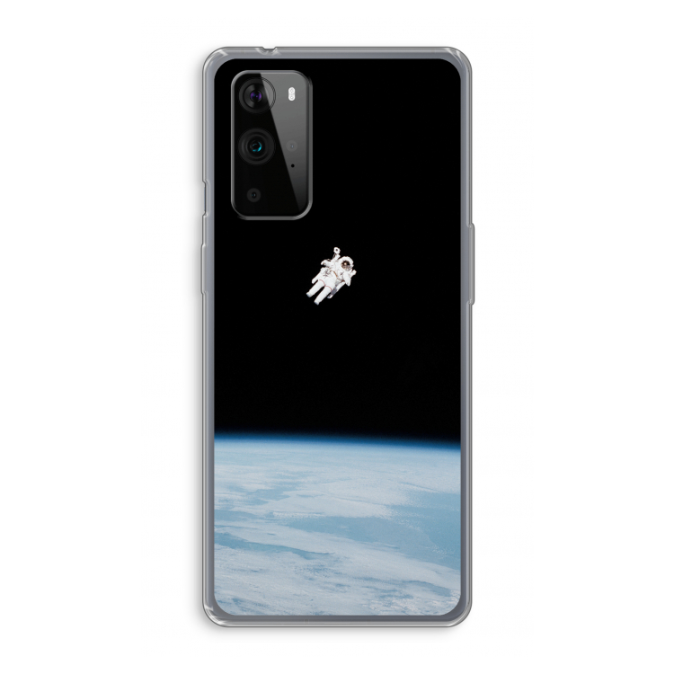 Alone in Space: OnePlus 9 Pro Transparant Hoesje