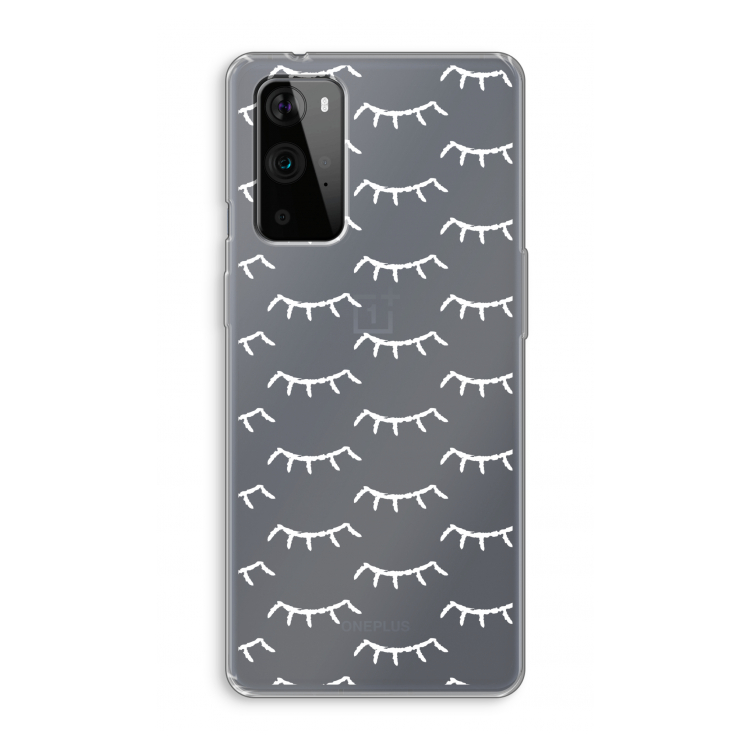 Wimpers: OnePlus 9 Pro Transparant Hoesje