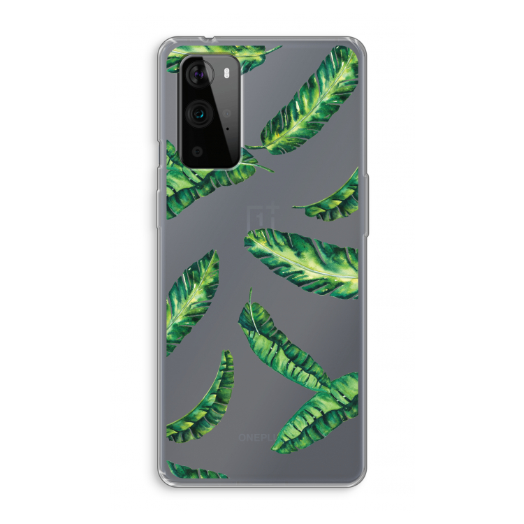 Lange bladeren: OnePlus 9 Pro Transparant Hoesje
