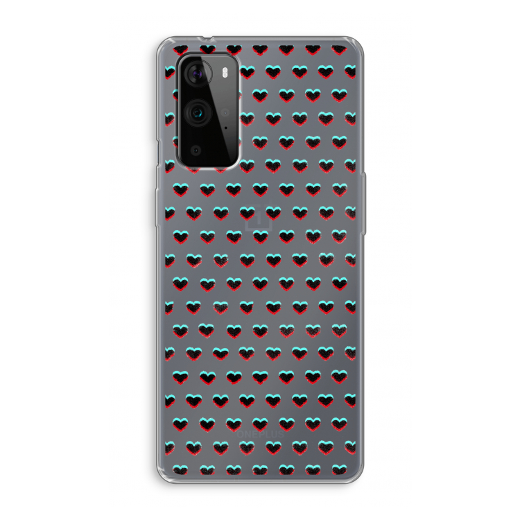Hartjes: OnePlus 9 Pro Transparant Hoesje