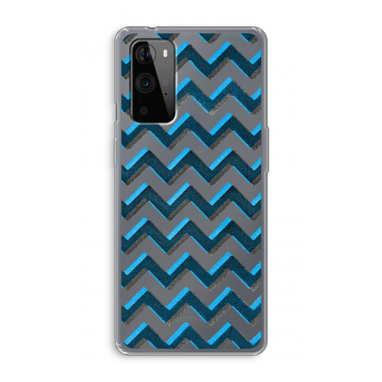 Onderbroken lijn: OnePlus 9 Pro Transparant Hoesje