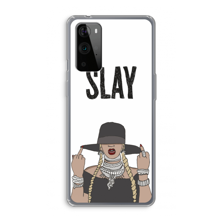 Slay All Day: OnePlus 9 Pro Transparant Hoesje