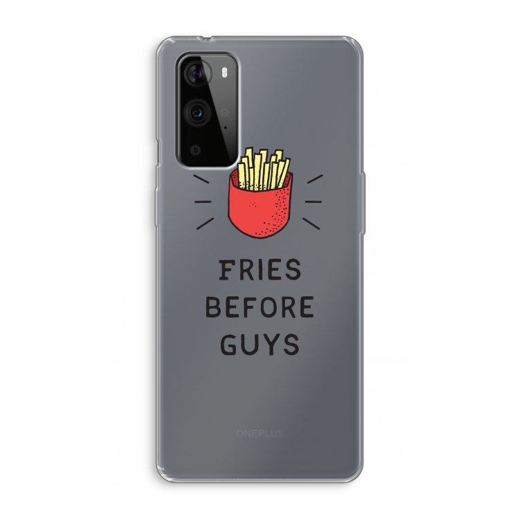 Fries before guys: OnePlus 9 Pro Transparant Hoesje