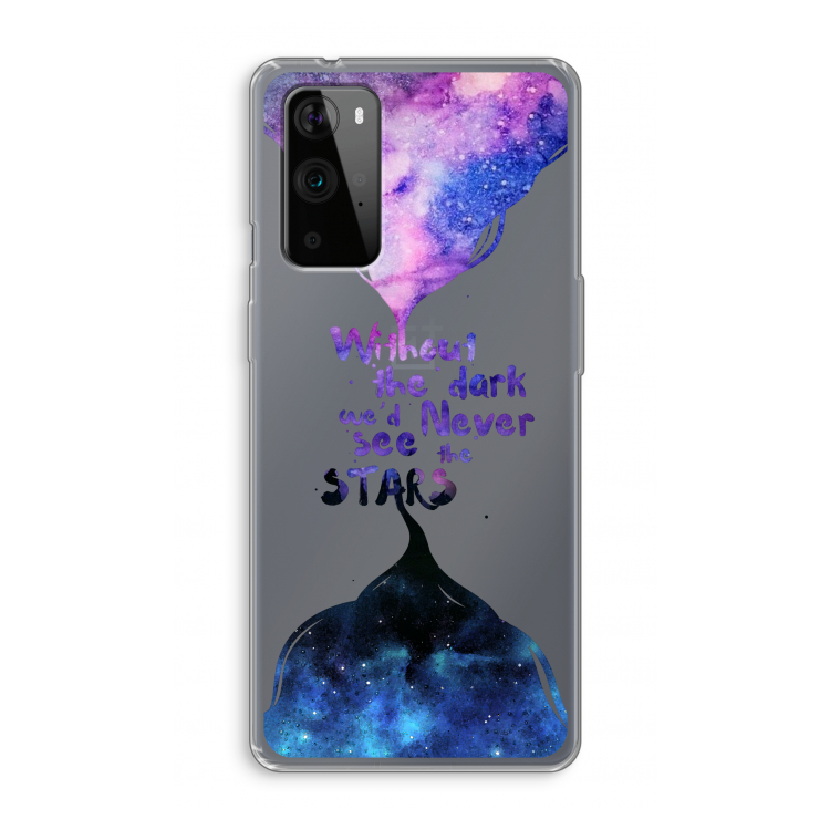 Stars quote: OnePlus 9 Pro Transparant Hoesje