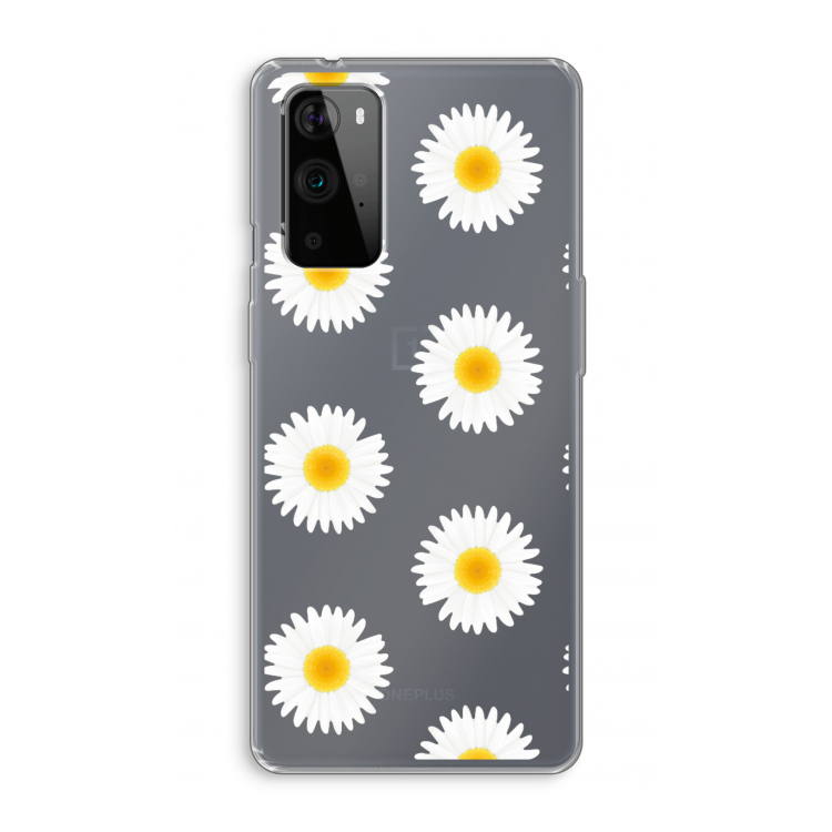 Margrietjes: OnePlus 9 Pro Transparant Hoesje