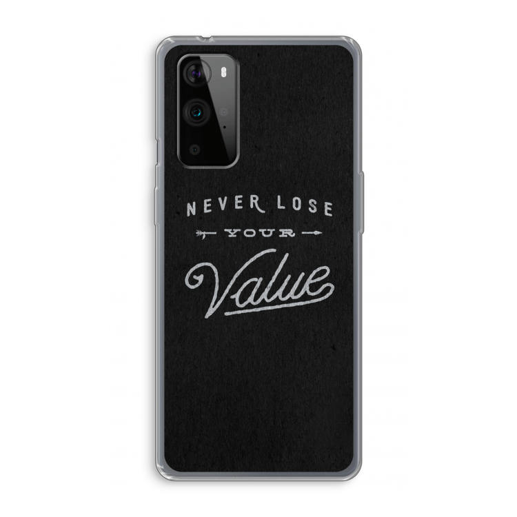 Never lose your value: OnePlus 9 Pro Transparant Hoesje
