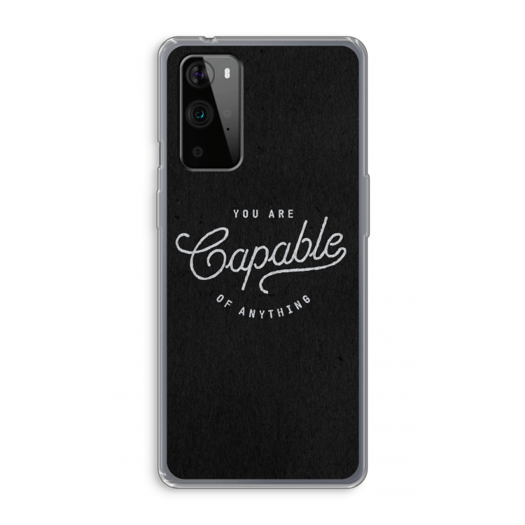 Capable: OnePlus 9 Pro Transparant Hoesje