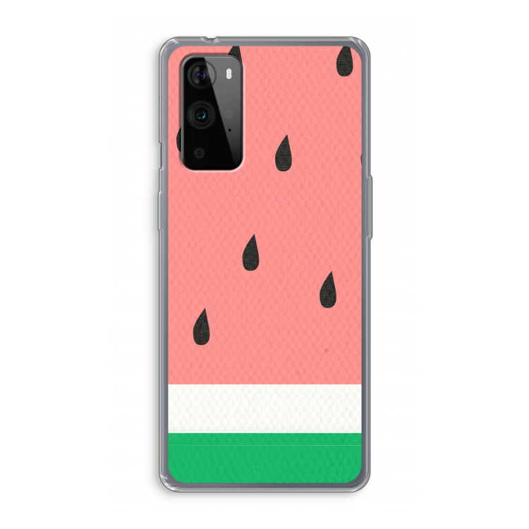 Watermeloen: OnePlus 9 Pro Transparant Hoesje