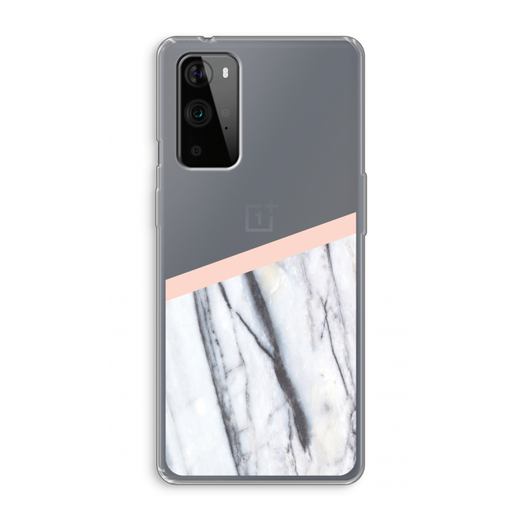 A touch of peach: OnePlus 9 Pro Transparant Hoesje