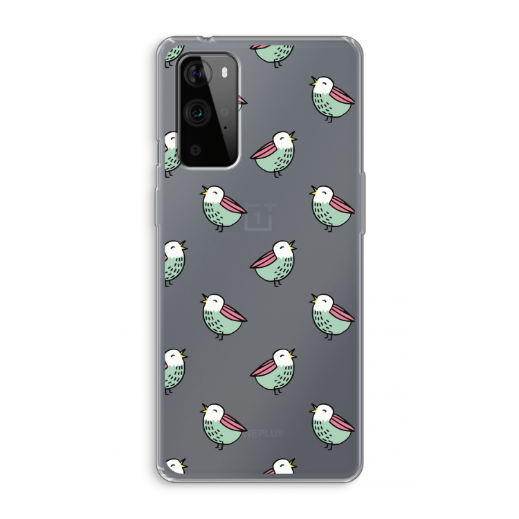 Vogeltjes: OnePlus 9 Pro Transparant Hoesje