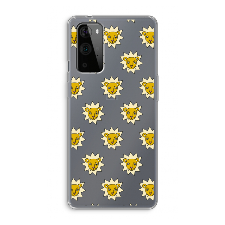 Leeuwenkoppen: OnePlus 9 Pro Transparant Hoesje