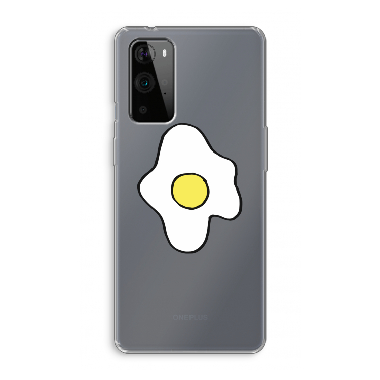 Spiegelei: OnePlus 9 Pro Transparant Hoesje