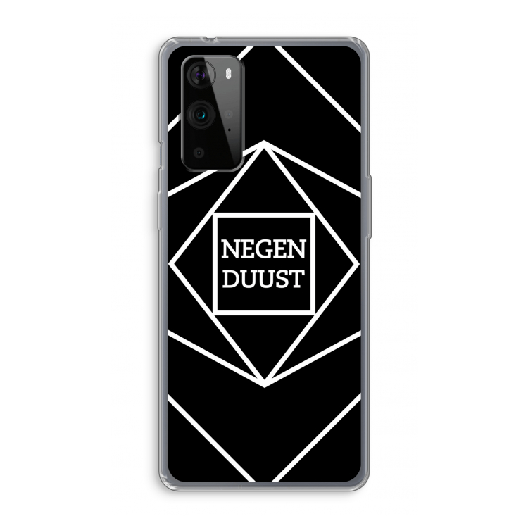 Negenduust geometrisch: OnePlus 9 Pro Transparant Hoesje