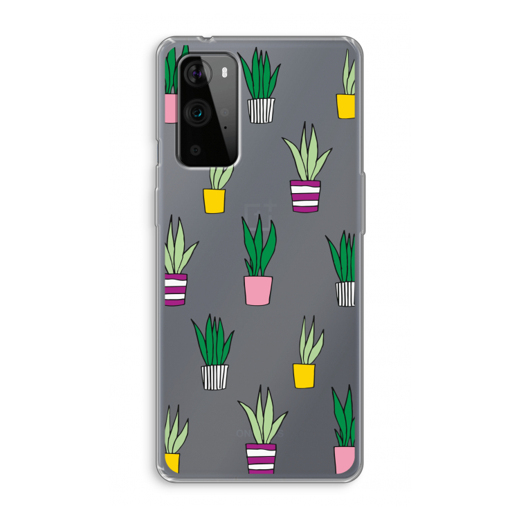 Sanseveria: OnePlus 9 Pro Transparant Hoesje