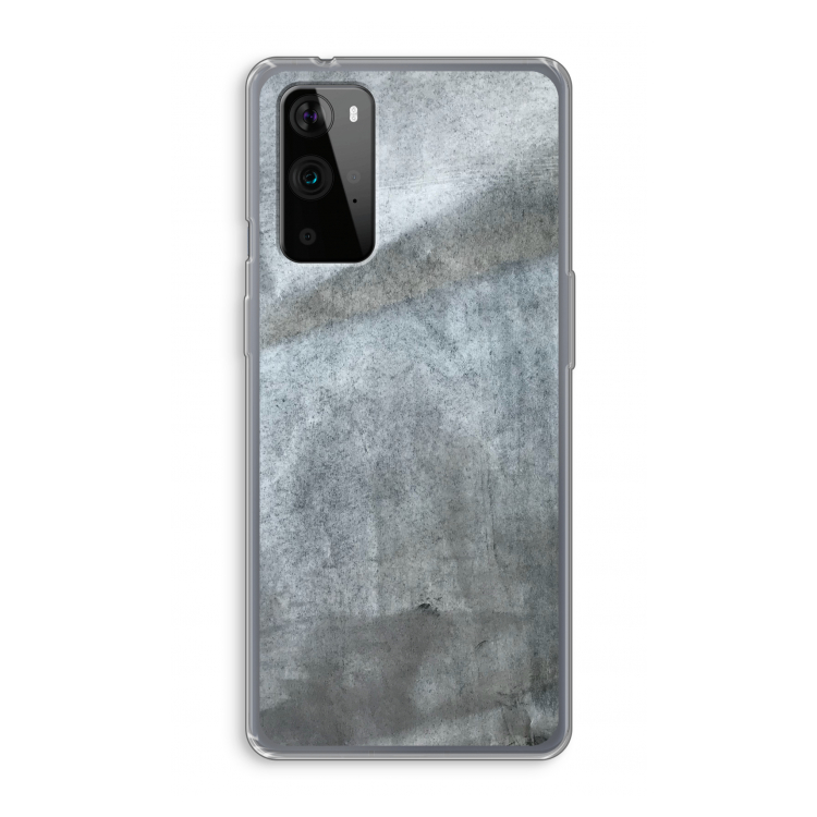 Grey Stone: OnePlus 9 Pro Transparant Hoesje